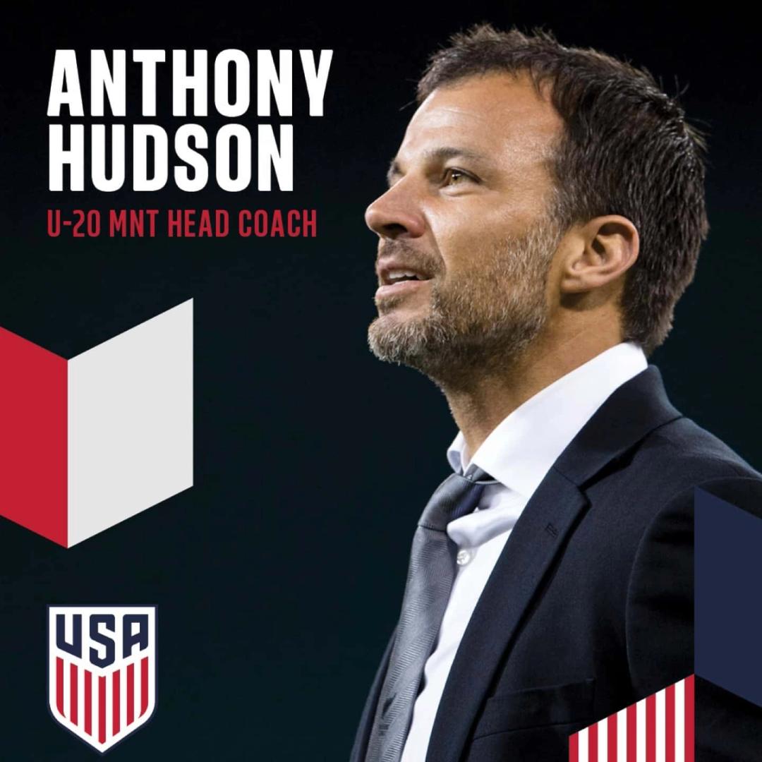 Anthony Hudson Named Head Coach of US Under 20 Mens National Team