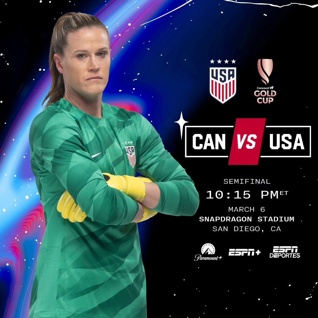 USWNT Takes on Canada in Concacaf W Gold Cup Semifinals