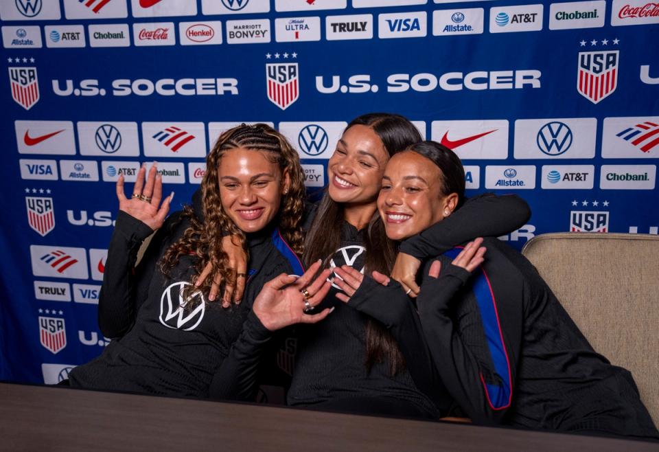Rodman, Sophia Wilson and Mallory Swanson reunite on USWNT roster for first time since 2024 Paris Olympics