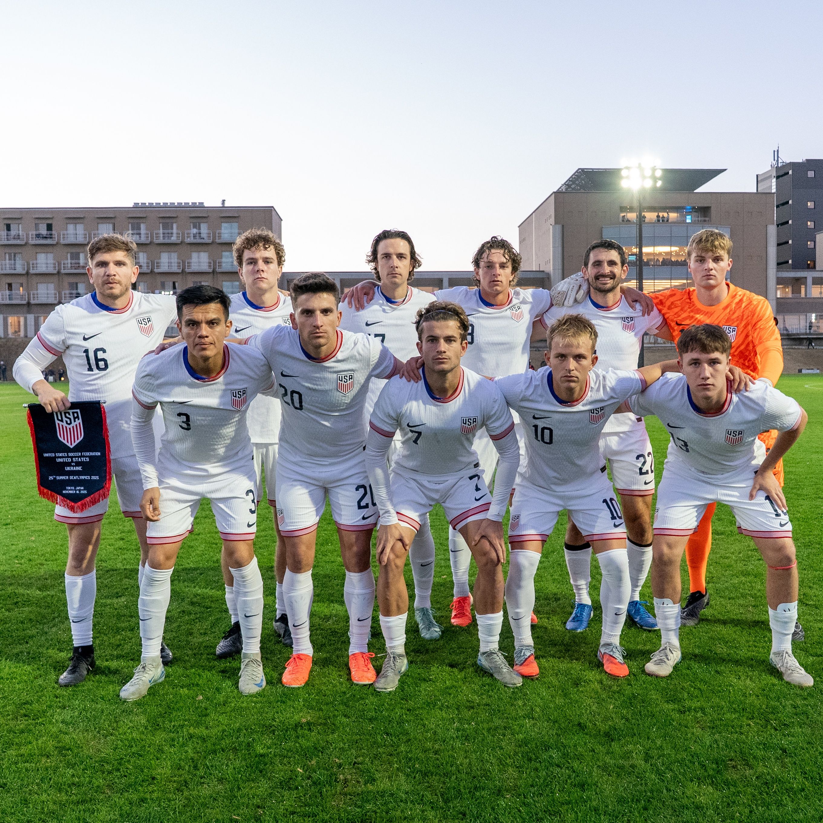 U.S. Men’s Deaf National Team Fall 5-1 to Ukraine in Deaflympics Opener