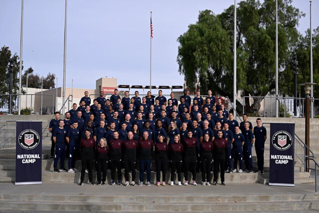 Picture of referee national camp group photo