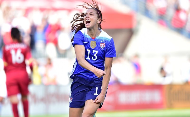 Alex Morgan Goal vs FRA
