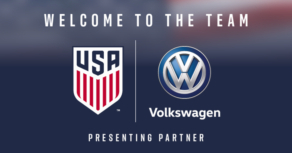 U.S. Soccer presenting partner Volkswagen