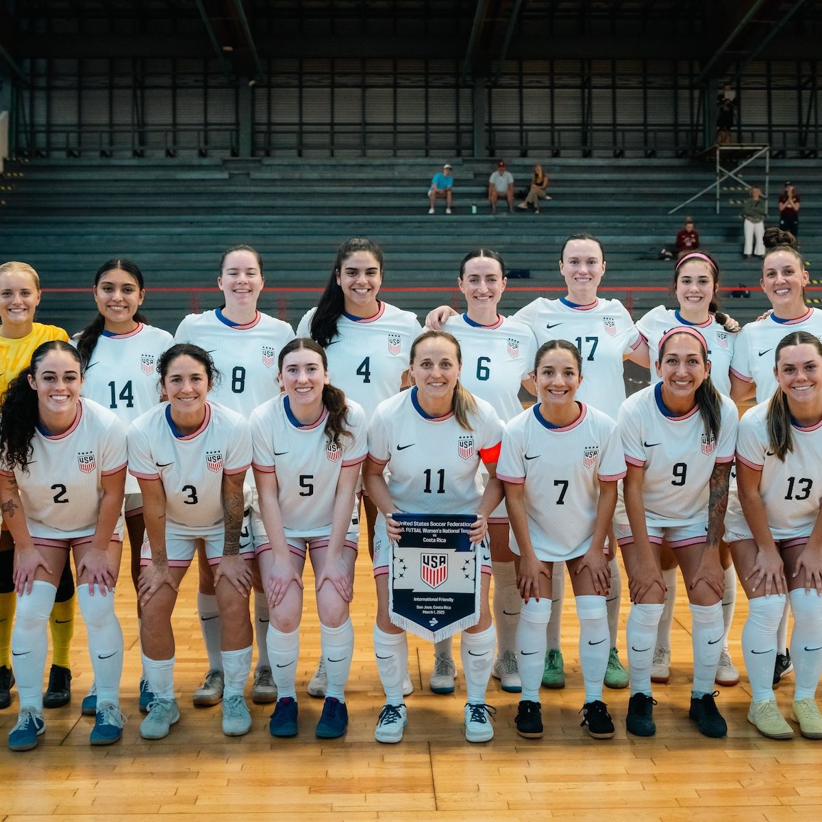 U.S. Women’s Futsal National Team Draws Costa Rica 2-2 in Final International Friendly Before World Cup Qualifying