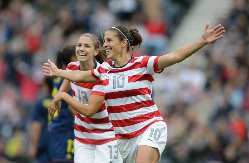 Carli Lloyd, Alex Morgan