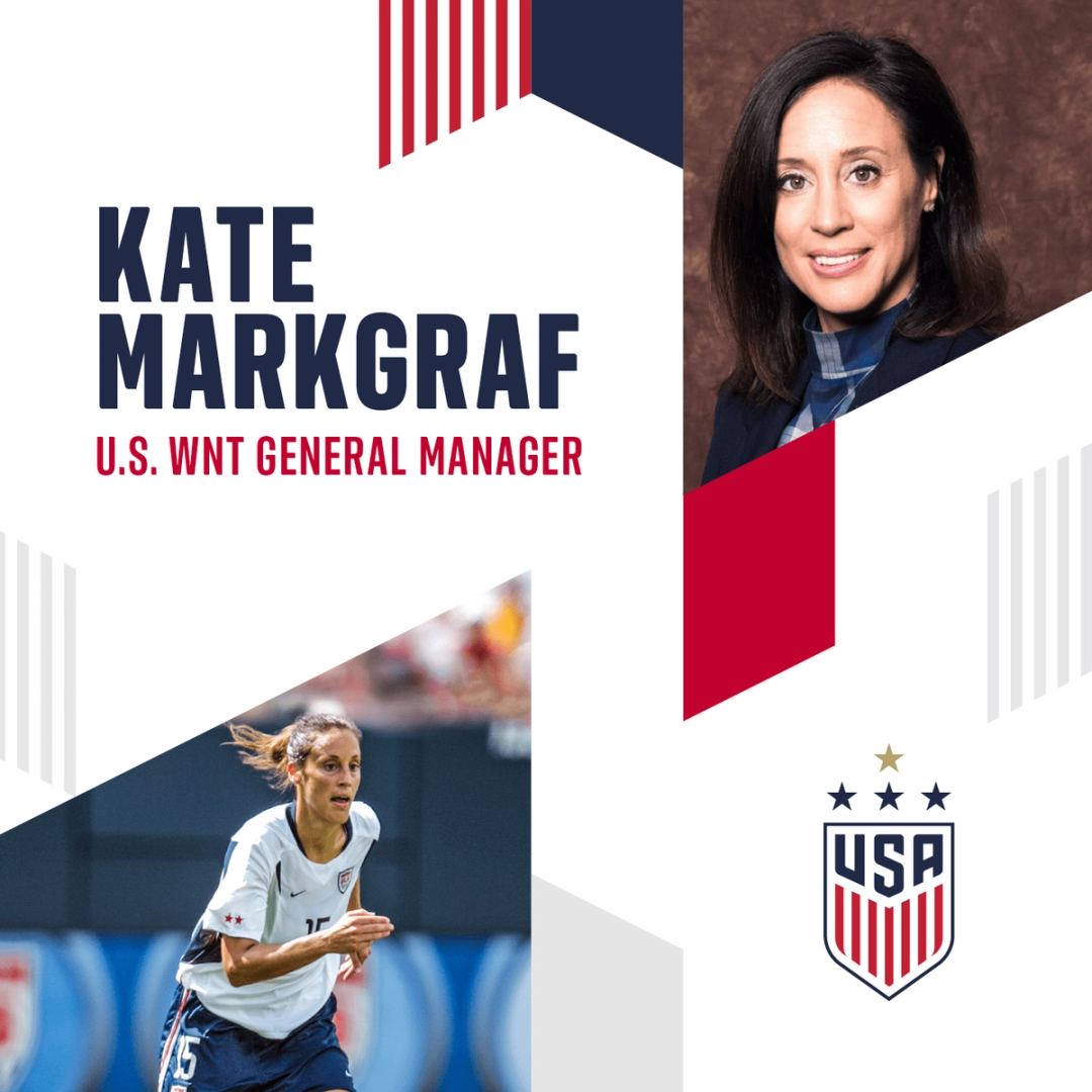 U.S. Soccer Federation Elevates Earnie Stewart To Role Of Sporting Director And Names Kate Markgraf WNT General Manager