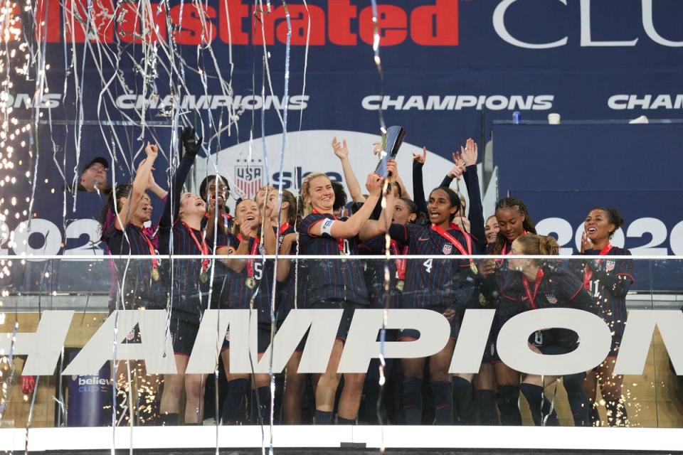 USWNT sweeps Argentina, Canada, Colombia to win eighth SheBelieves Cup title; USA has won all five games in 2026 by shutout