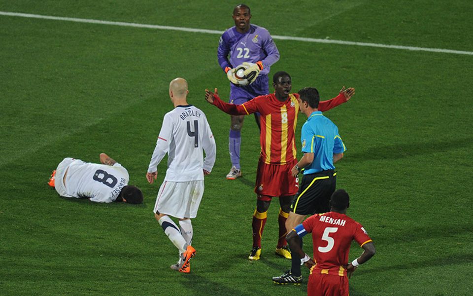 U.S. MNT vs. Ghana 2010 - Clint Dempsey penalty