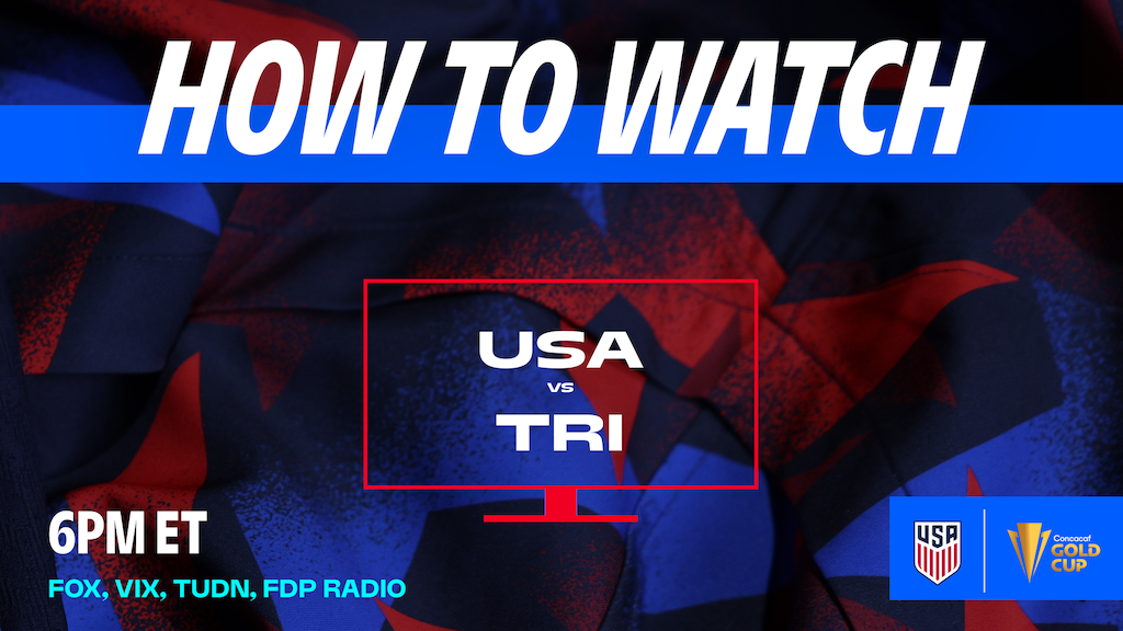 How to watch USA vs. TRI 6 p.m. ET FOX, VIX, TUDN, FDP Radio