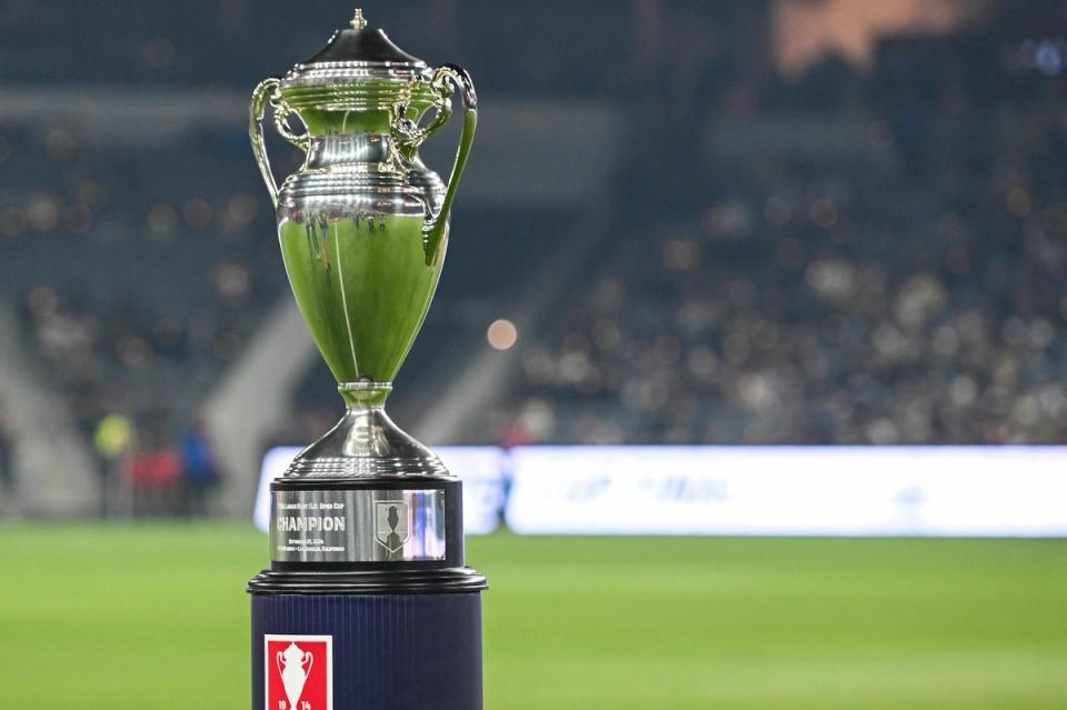 US Open Cup Trophy