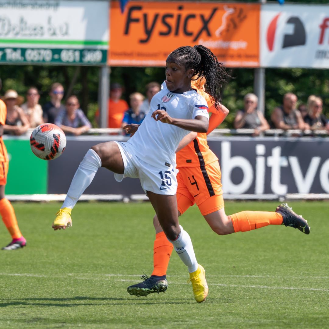 U.S. Under-15 WYNT Rolls Past Netherlands 7-0 in First of Two Matches in Europe