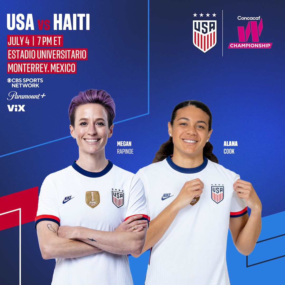 Concacaf W Championship USWNT vs Haiti Preview TV Channels Start Time Standings