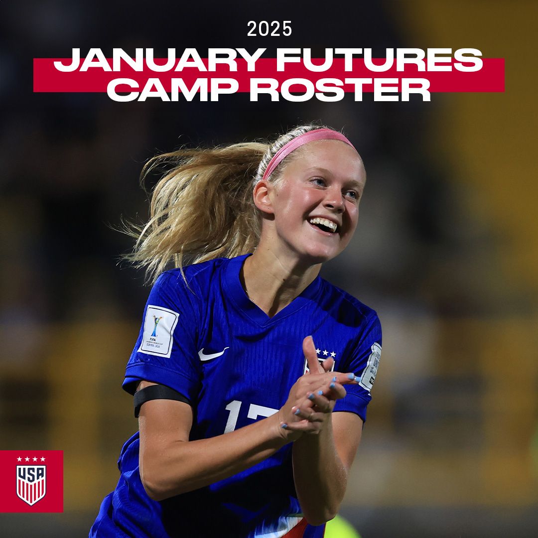 Emma Hayes Names 24 Players to the 2025 Futures Camp Which Will Run Concurrently With USWNT Training Camp in Los Angeles