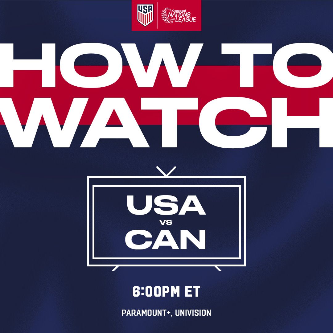 How to Watch: USMNT vs. Canada in Concacaf Nations League 