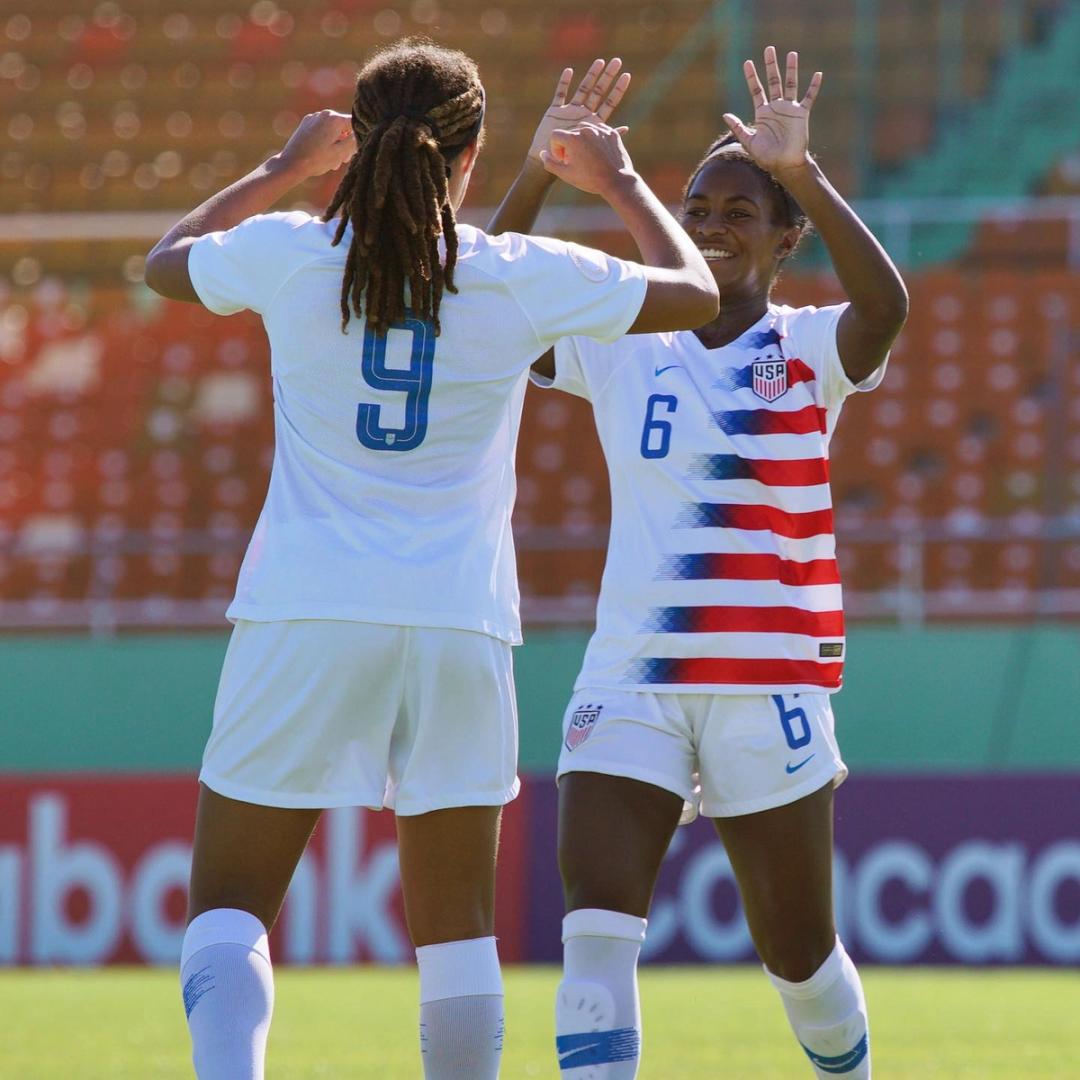 U20 USWNT Advances to Concacaf Womens Championship Quarterfinals with 6 0 Win Against St Lucia
