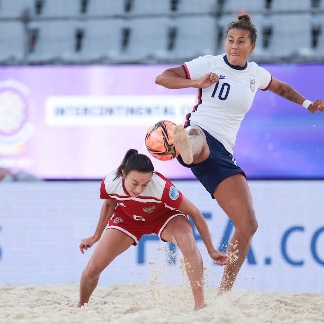 US Beach Womens National Team Falls in Overtime to Russia 2 1 Womens Intercontinental Cup