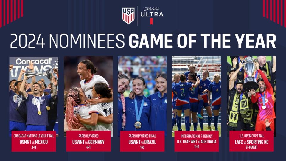 2024 Nominees Game of the Year presented by Michelob Ultra