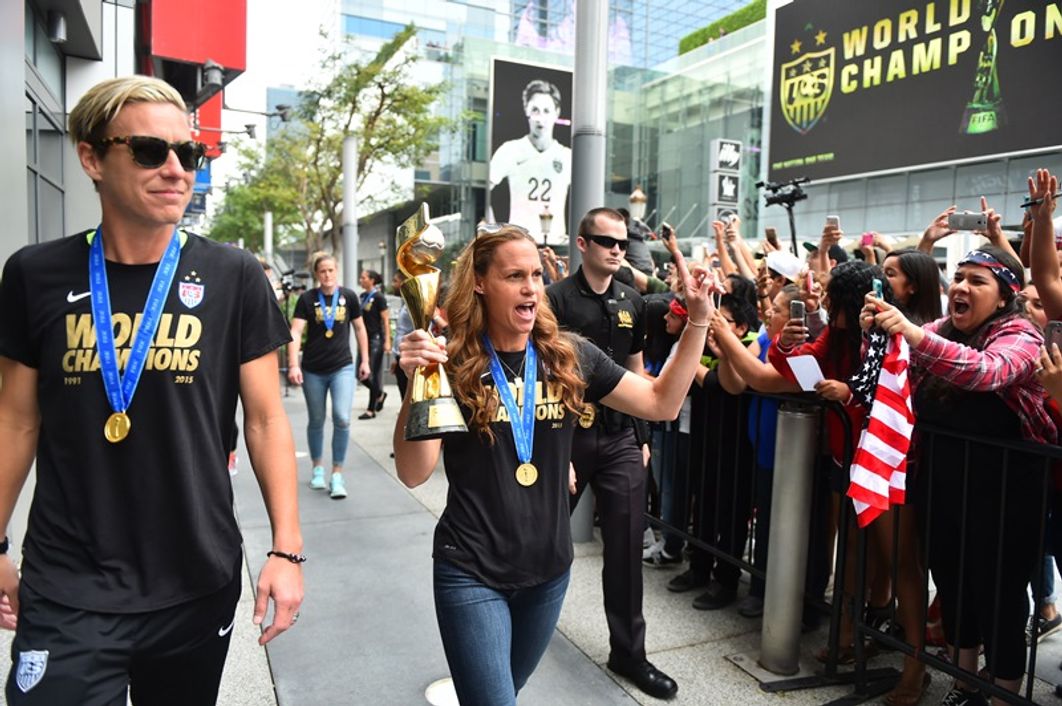 Abby Wambach, Christie Rampone