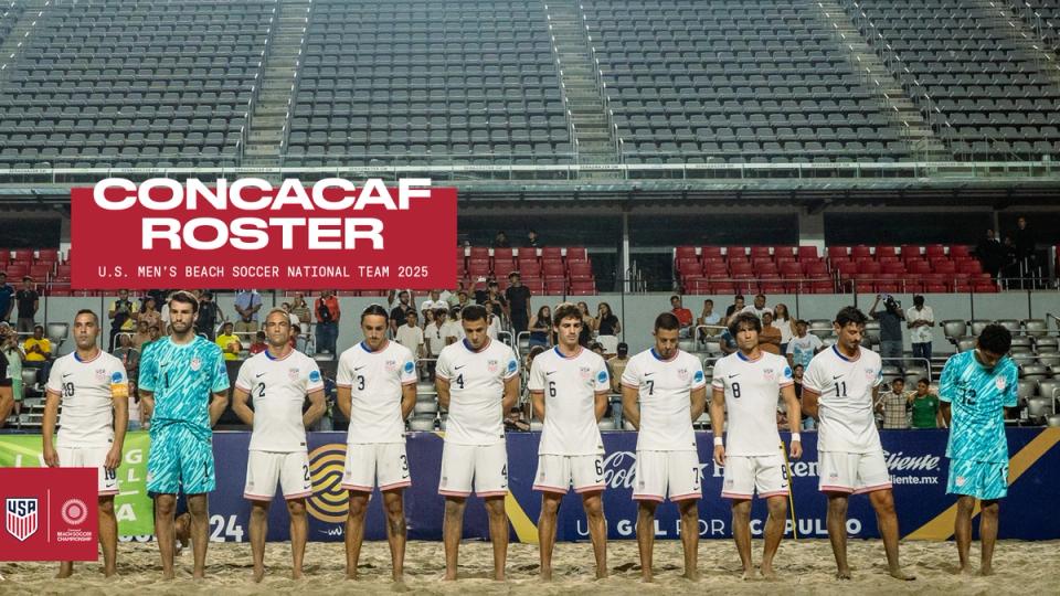 Concacaf Roster US Mens Beach Soccer National Team