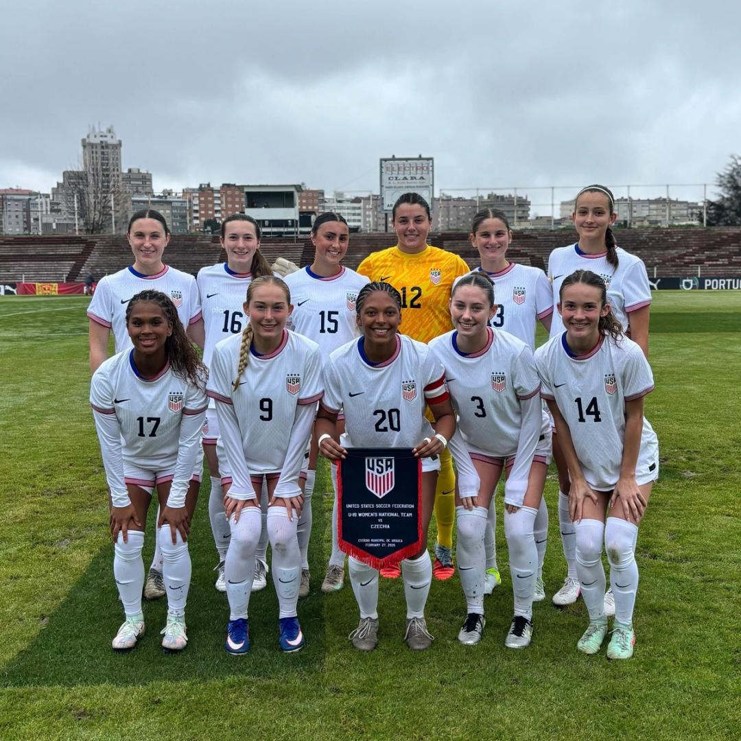 U.S. Under-19 Women's National Team Scores Two Late Goals to Defeat Czechia, 2-0 in Portugal