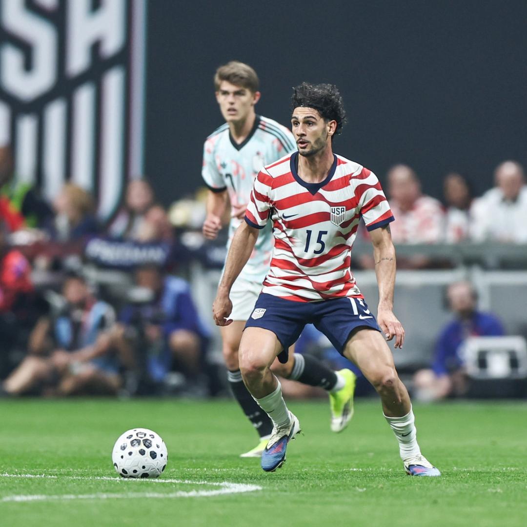 Midfielder Johnny Cardoso Departs USMNT Training Camp