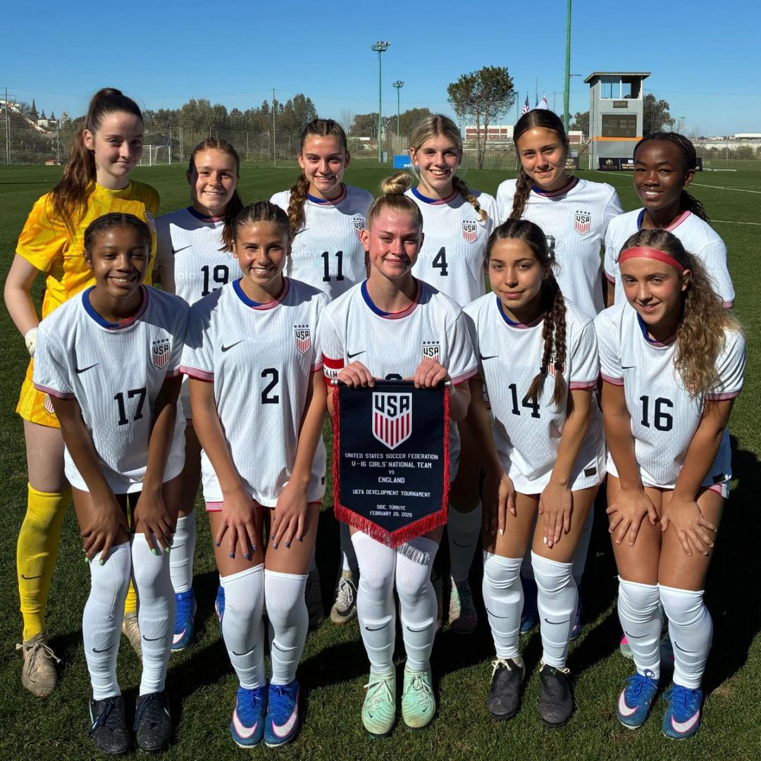 U.S. Under-16 Girls’ National Team Defeats England, 3-2, to Take Second Place at UEFA Development Tournament in Türkiye