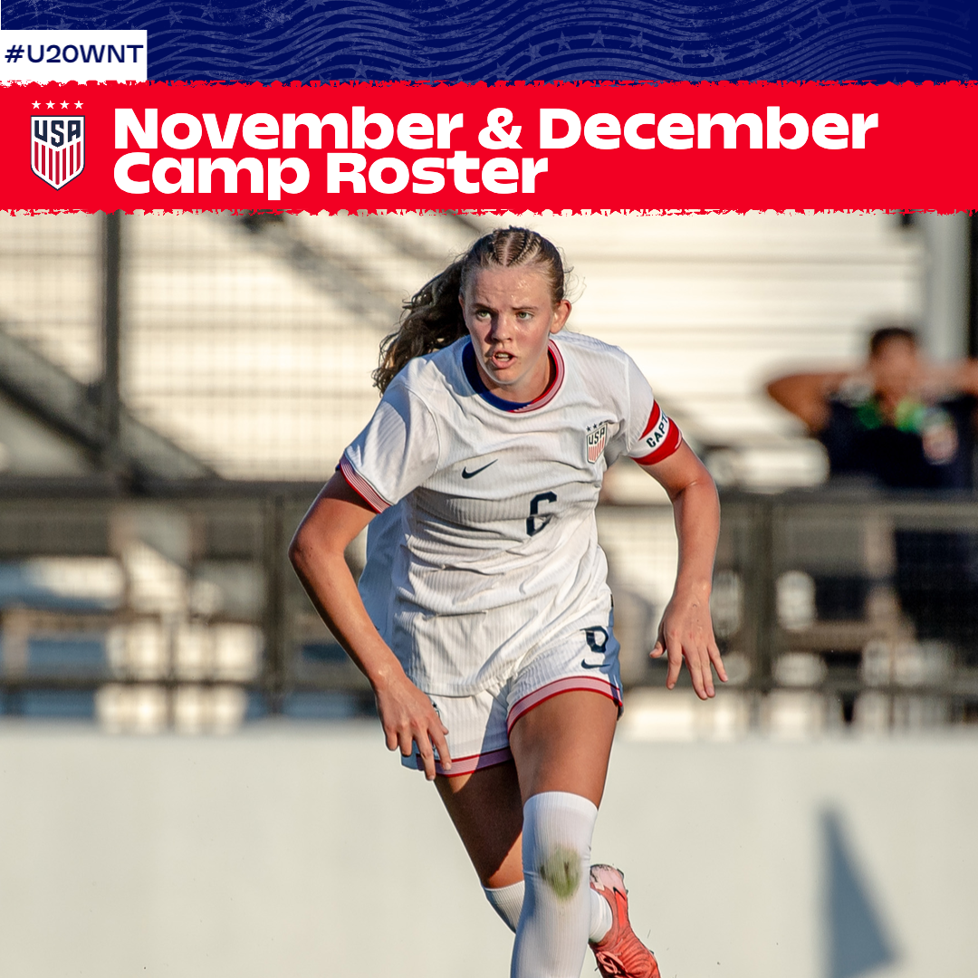 U.S. Under-20 Women’s National Team Will Travel to Spain for Two Matches