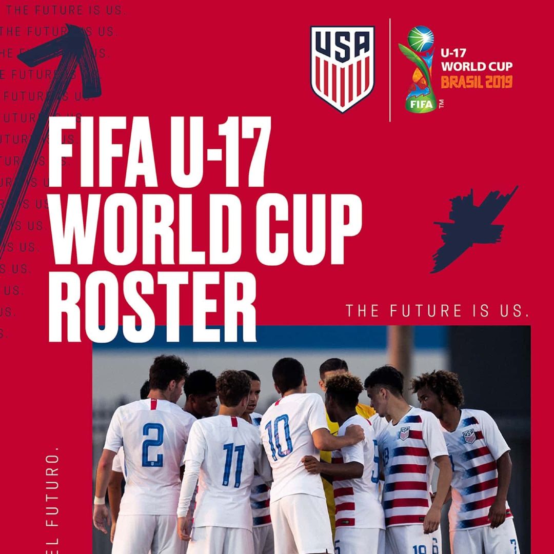 Head Coach Raphael Wicky Names USA Roster for 2019 FIFA U-17 World Cup in Brazil