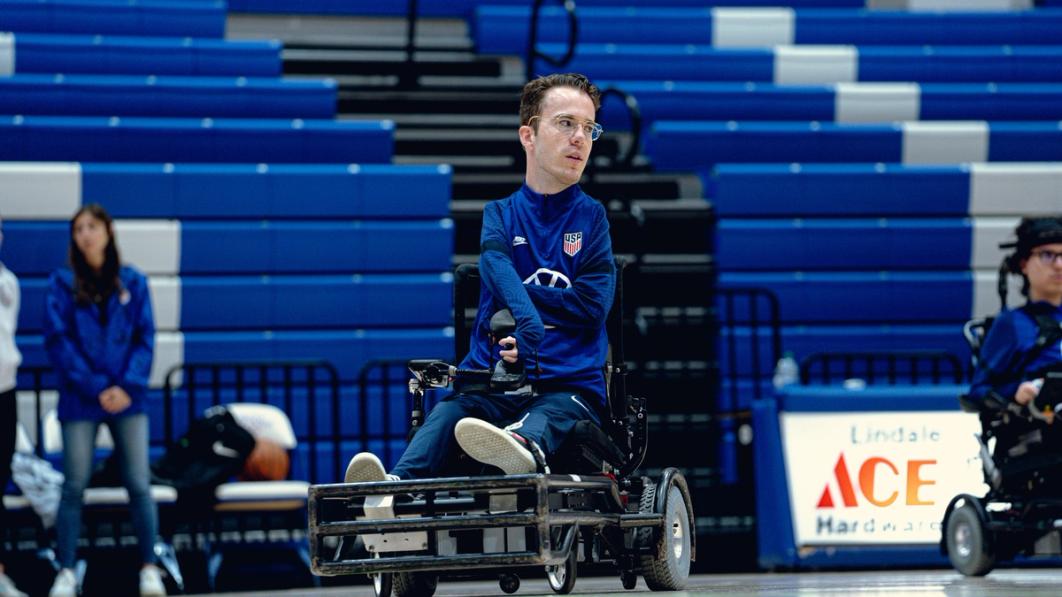 Power Soccer National Team Player in action