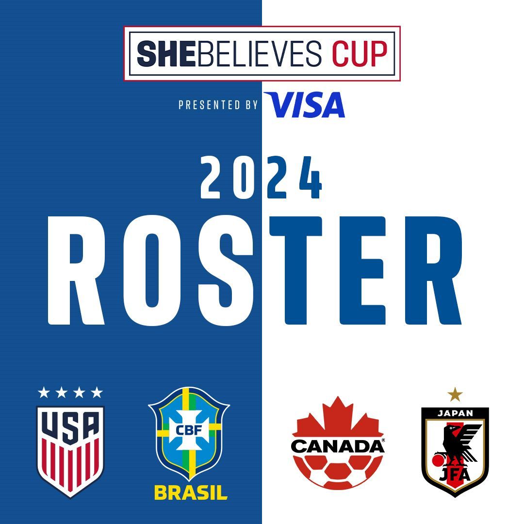 Kilgore Names 23-Player Roster For 2024 SheBelieves Cup, Presented by Visa