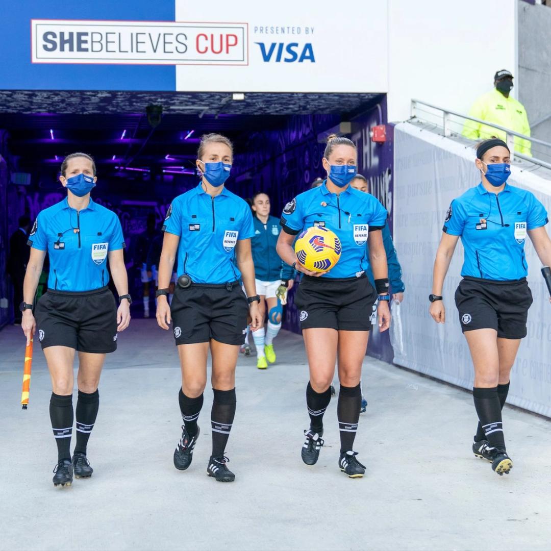 Four American Female Referees Will Break New Ground When They Work First Round Matches in Men’s Concacaf World Cup Qualifying