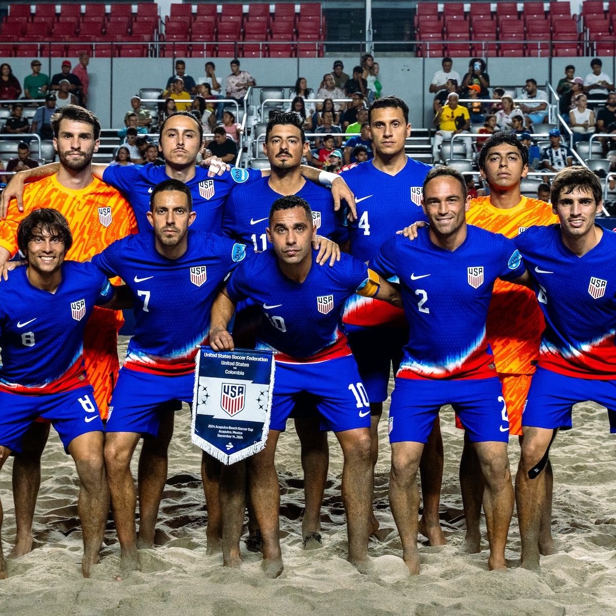 Beach MNT Closes 2024 with 6-4 Win Against Mexico to Claim Third at Acapulco Cup