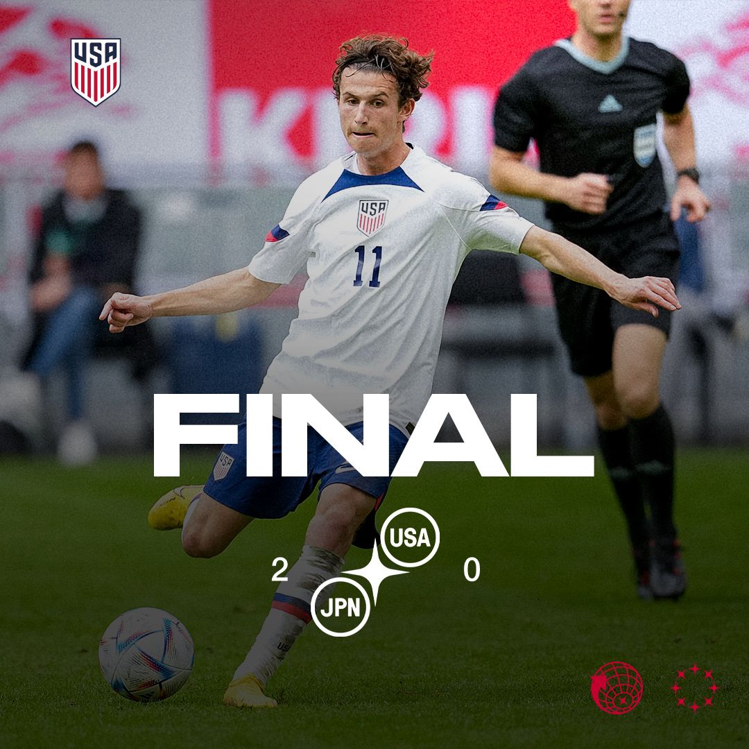 U.S. Men’s National Team Falls 2-0 Against Japan In International Friendly Match