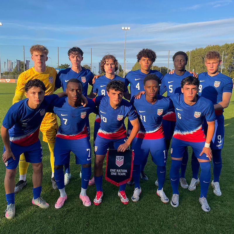 U-17 MNT Falls in Two Friendlies against Netherlands during September FIFA Window 