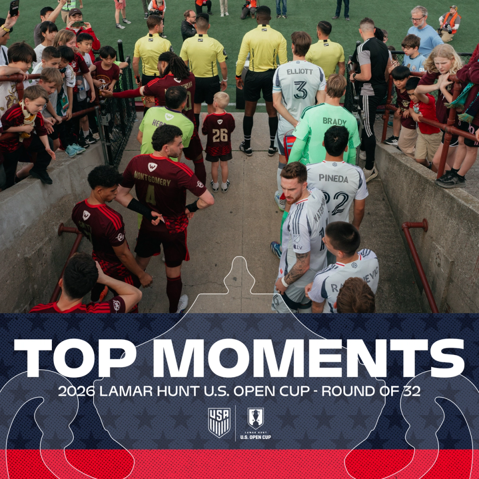 Global Stars Make Debut, Knoxville Keep Rolling, Magno Perfection: The Best of the 2026 U.S. Open Cup’s Round of 32