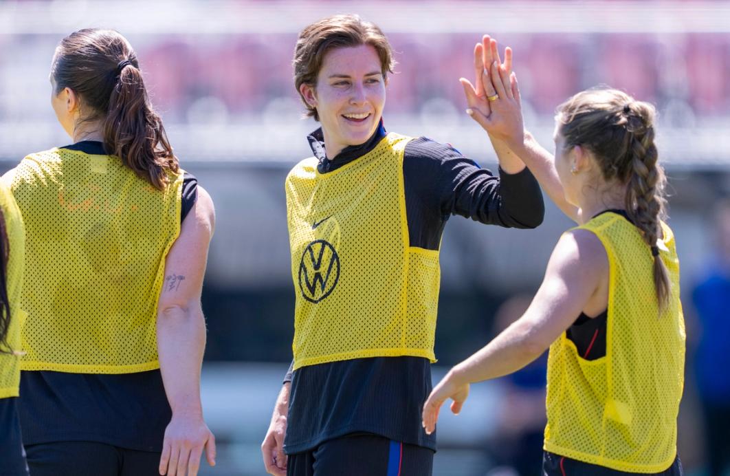 Davidson made first U.S. Women’s National Team roster since recovering from ACL tear in March of 2025