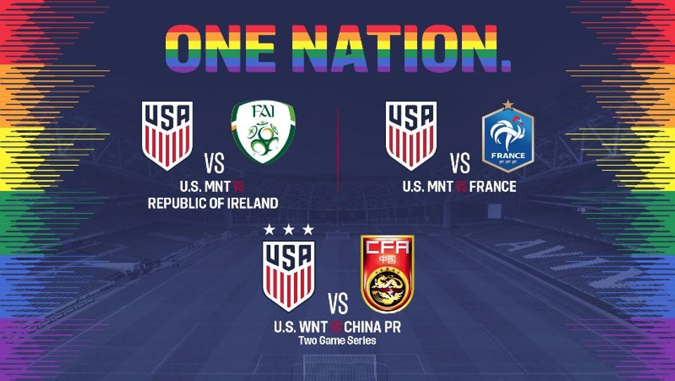 U.S. Soccer Pride Month 2018