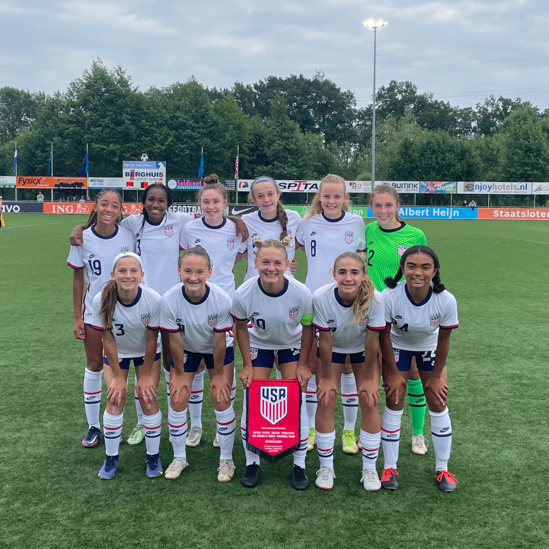 U.S. U-15 WYNT Defeats Host Netherlands 3-0 In First Match Of Two-Game European Tour