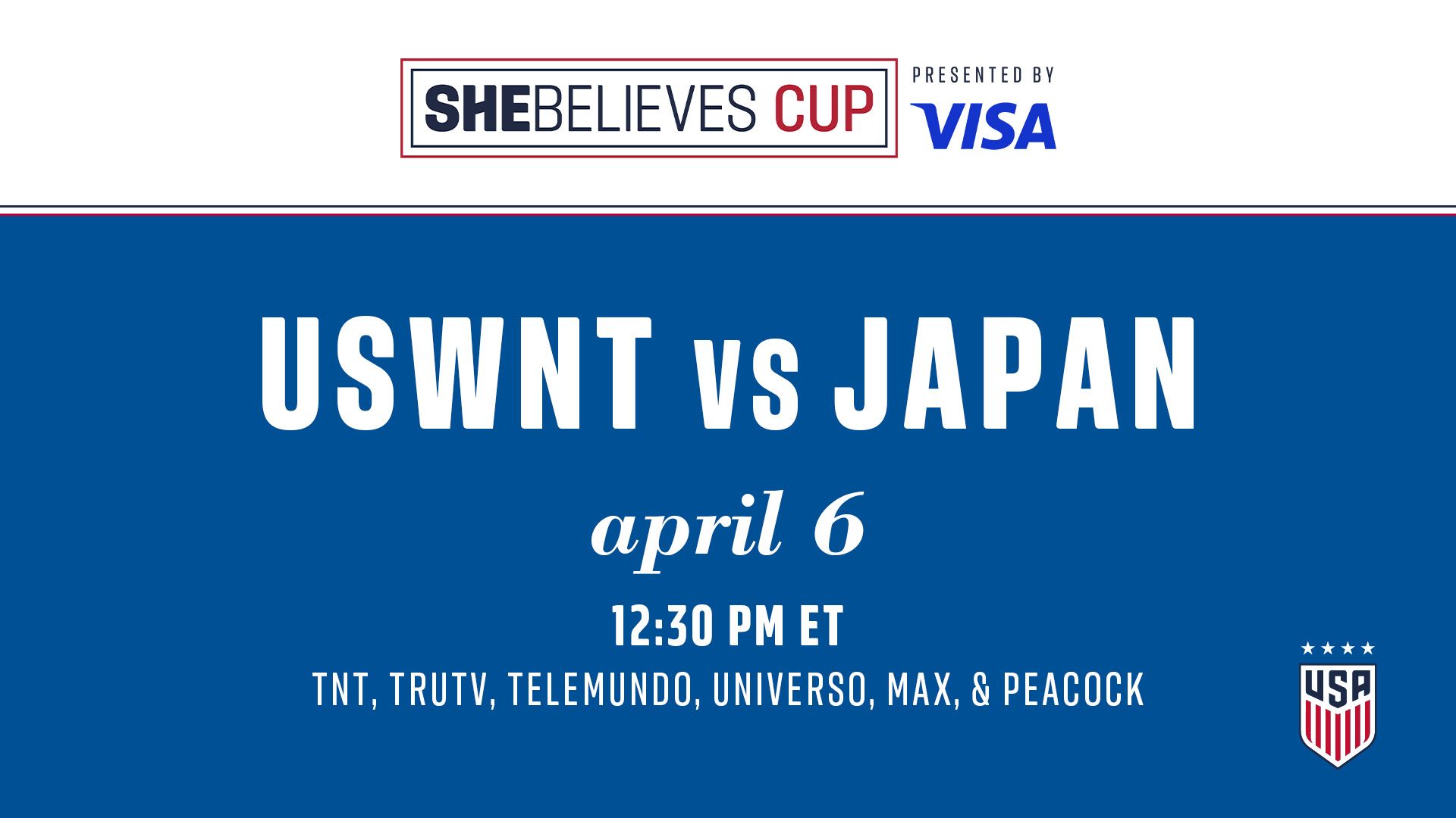 How to Watch and Stream USWNT vs. Japan 2024 SheBelieves Cup presented by Visa U.S. Soccer Official Website