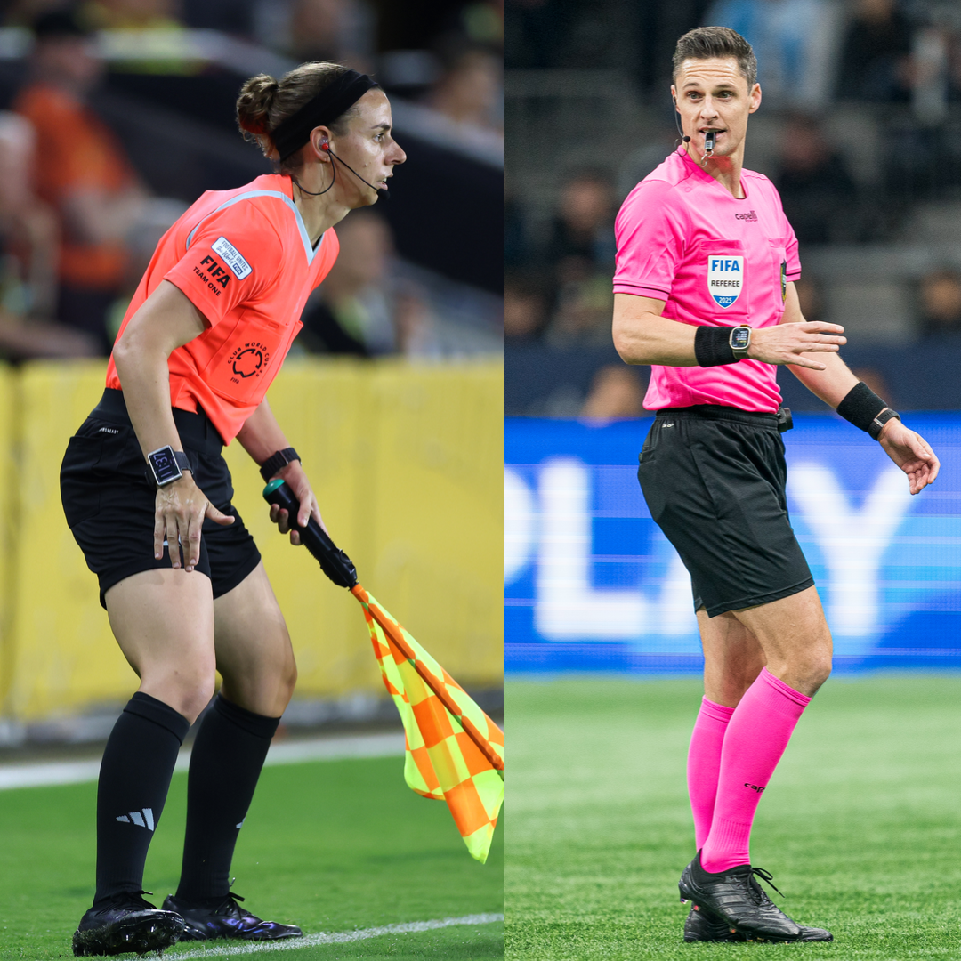 Brooke Mayo and Joe Dickerson Voted 2025 U.S. Soccer Referees of the Year