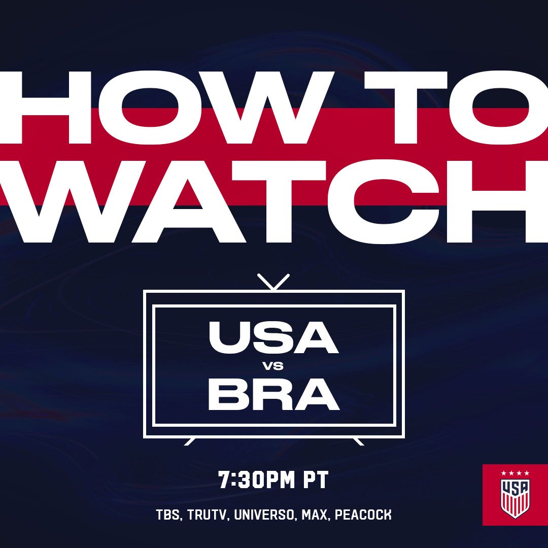 How to watch: USWNT vs. Brazil in San Jose