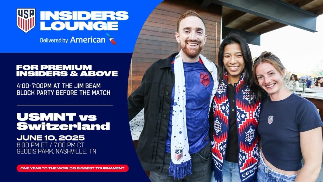 US Soccer Insiders Lounge American Airlines