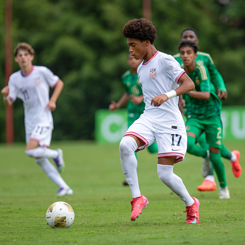 U.S. Under-15 Boys National Team Falls to Costa Rica 2-1 in Second Match of Group Play at 2025 Concacaf Boys’ U-15 Championship 