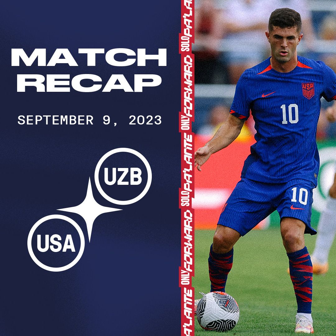 Early And Late Goals From Tim Weah, Ricardo Pepi And Christian Pulisic Boost USMNT To 3-0 Win Vs. Uzbekistan In Head Coach Gregg Berhalter’s Return