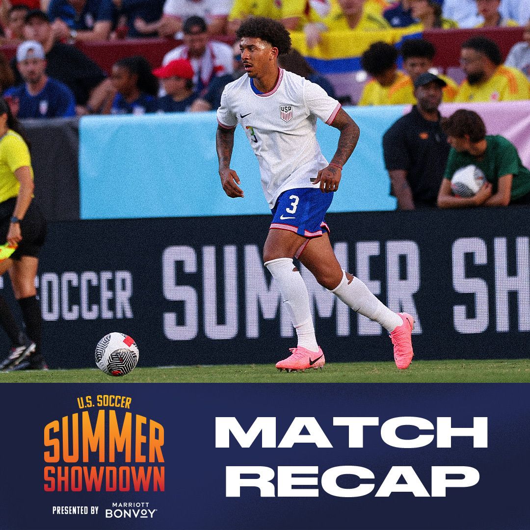 USMNT vs. Colombia: Match Recap & Highlights