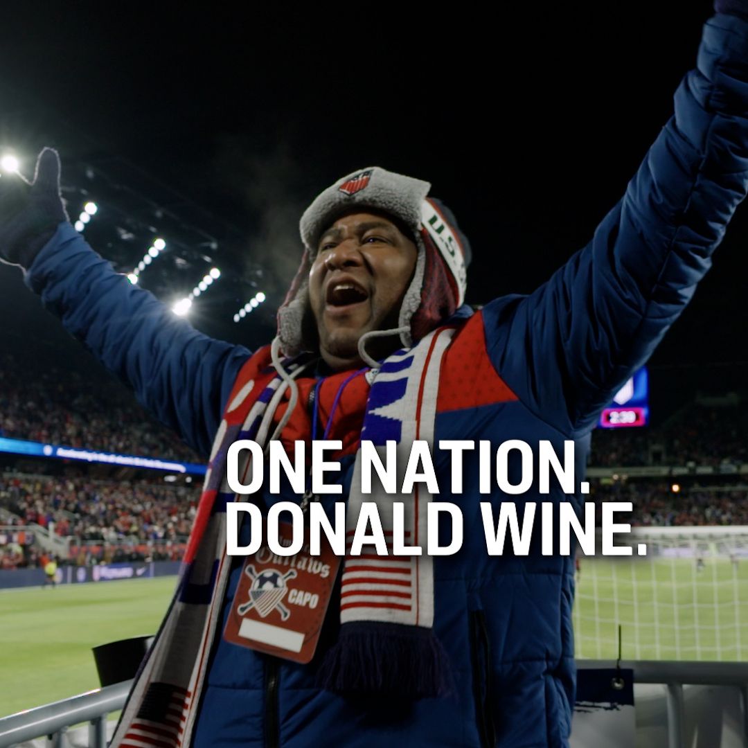 One Nation: Donald Wine's Incredible Support of the USMNT & USWNT