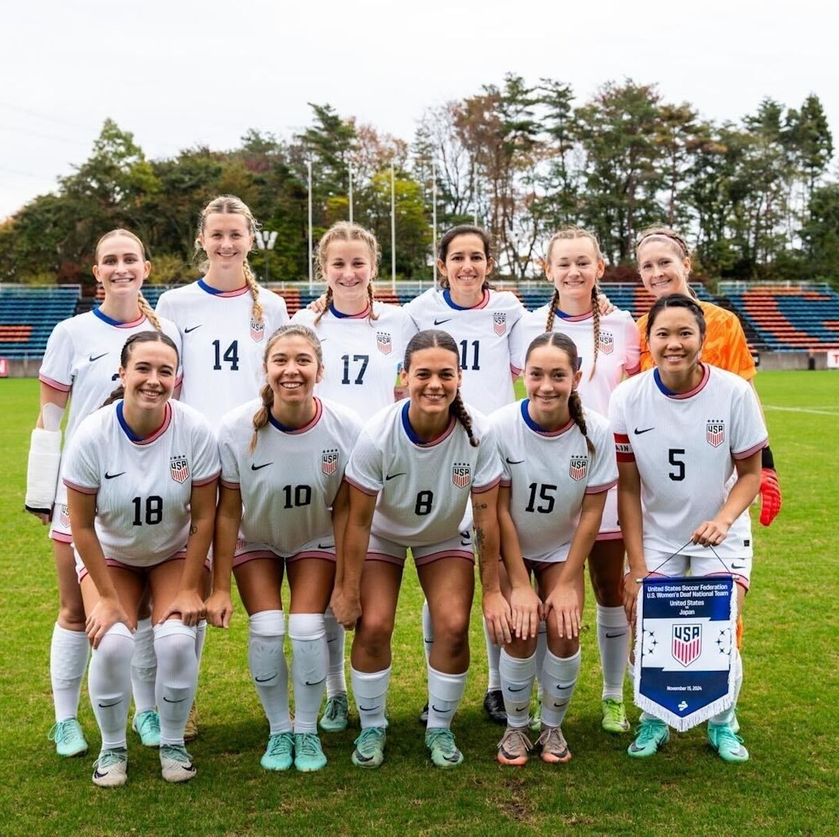 U.S. Women’s Deaf National Team Defeats Japan 6-1 in First Match of Friendly Series