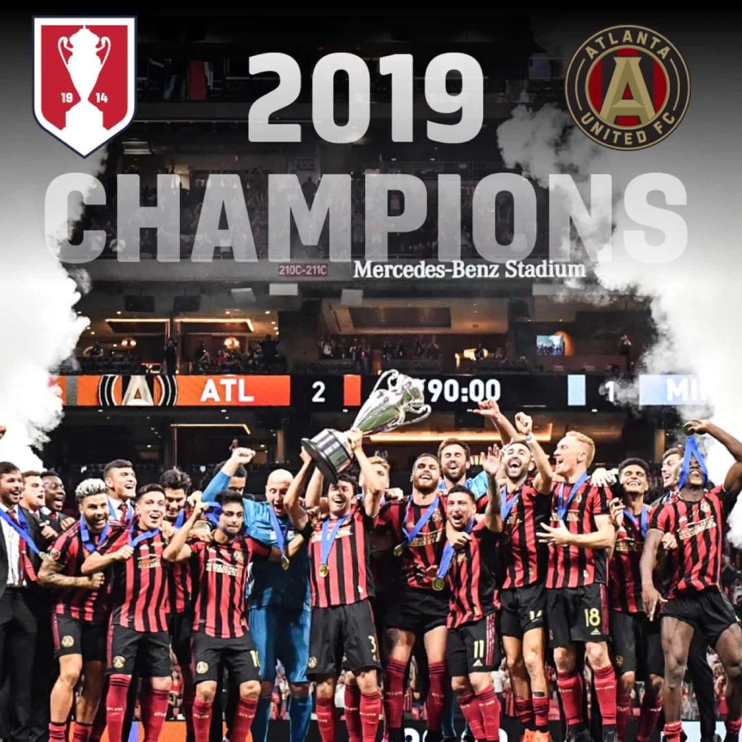 Ten Man Atlanta United Claim First US Open Cup Title With 2 1 Win Vs Minnesota United FC