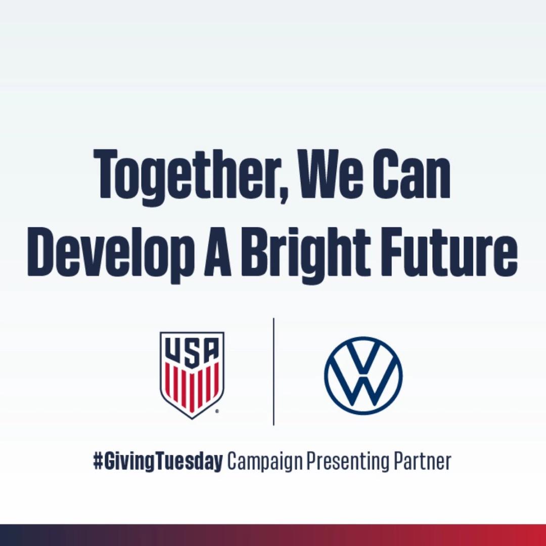 EMPOWER AND ADVANCE FEMALE COACHES THROUGH US SOCCERS GIVINGTUESDAY CAMPAIGN PRESENTED BY VOLKSWAGEN