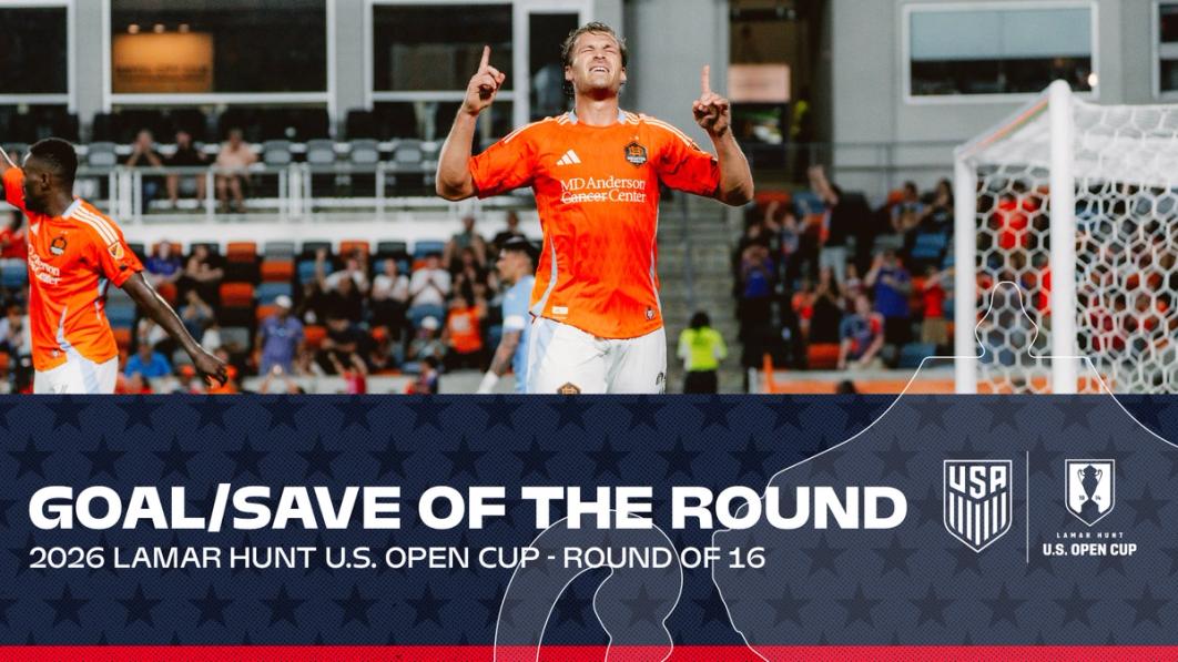 2026 U.S. Open Cup Fan-Voted Goal and Save of the Round Nominees – Round of 16